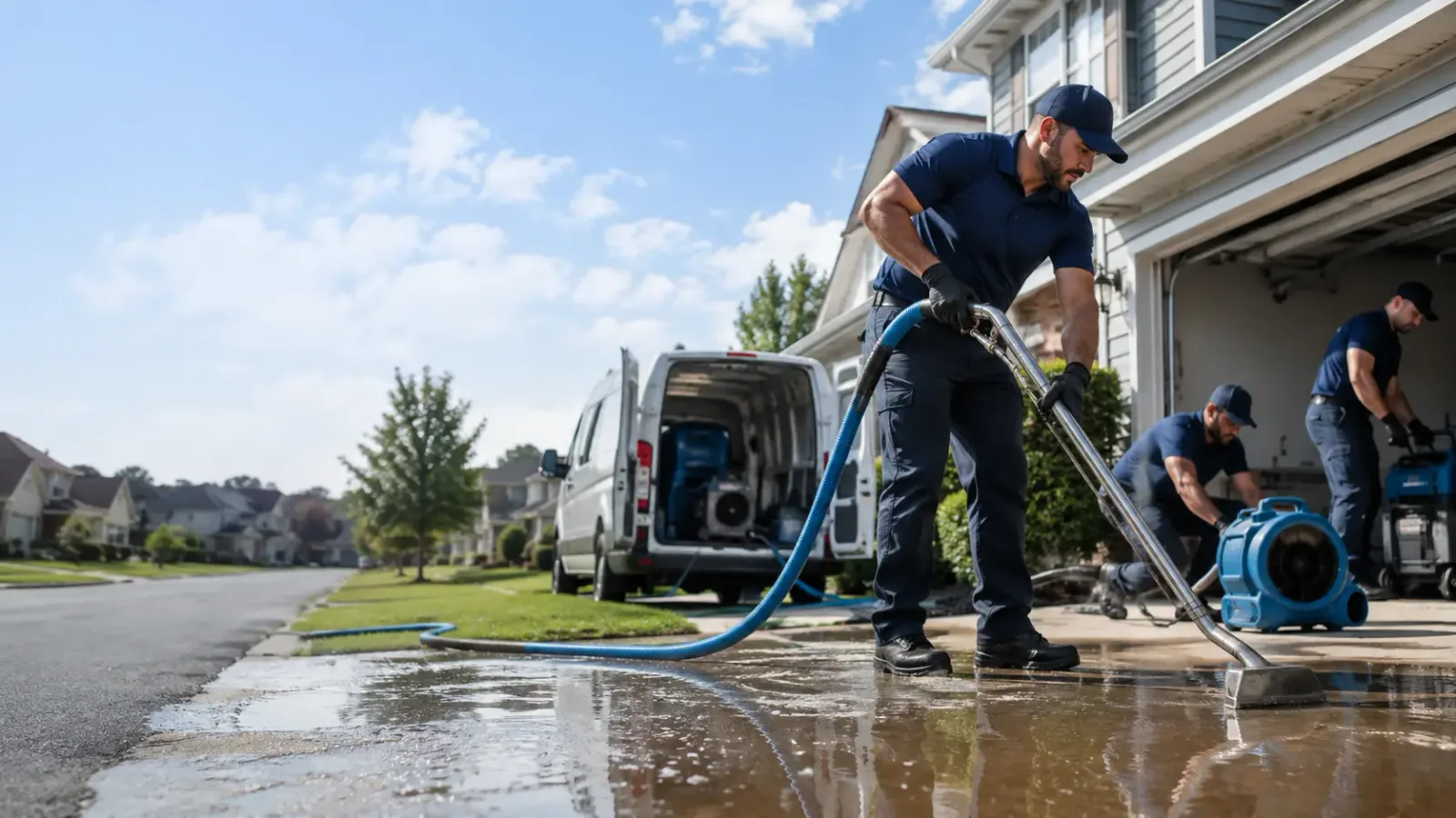 Flood Damage Restoration in Lake Nebagamon, WI